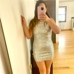 Sequin mini dress Forever 21